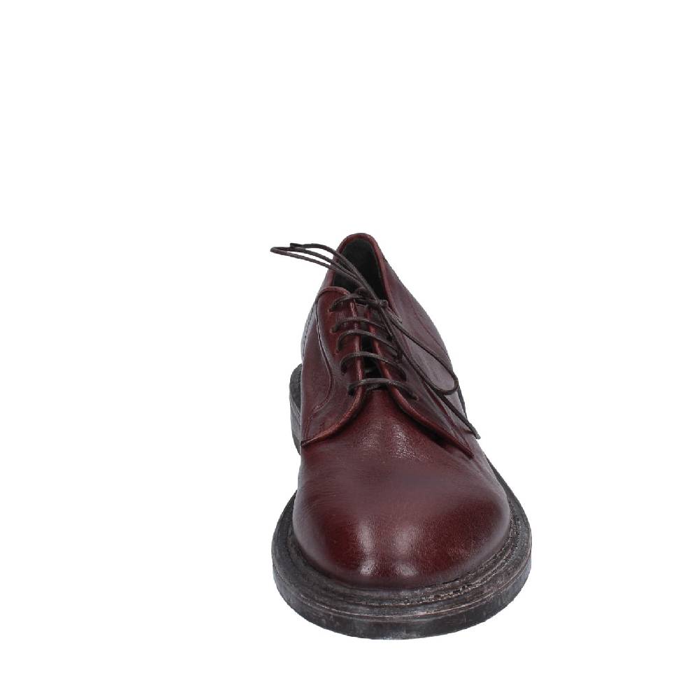 scarpe uomo MOMA classiche marrone pelle 65303A EY521 Sconto