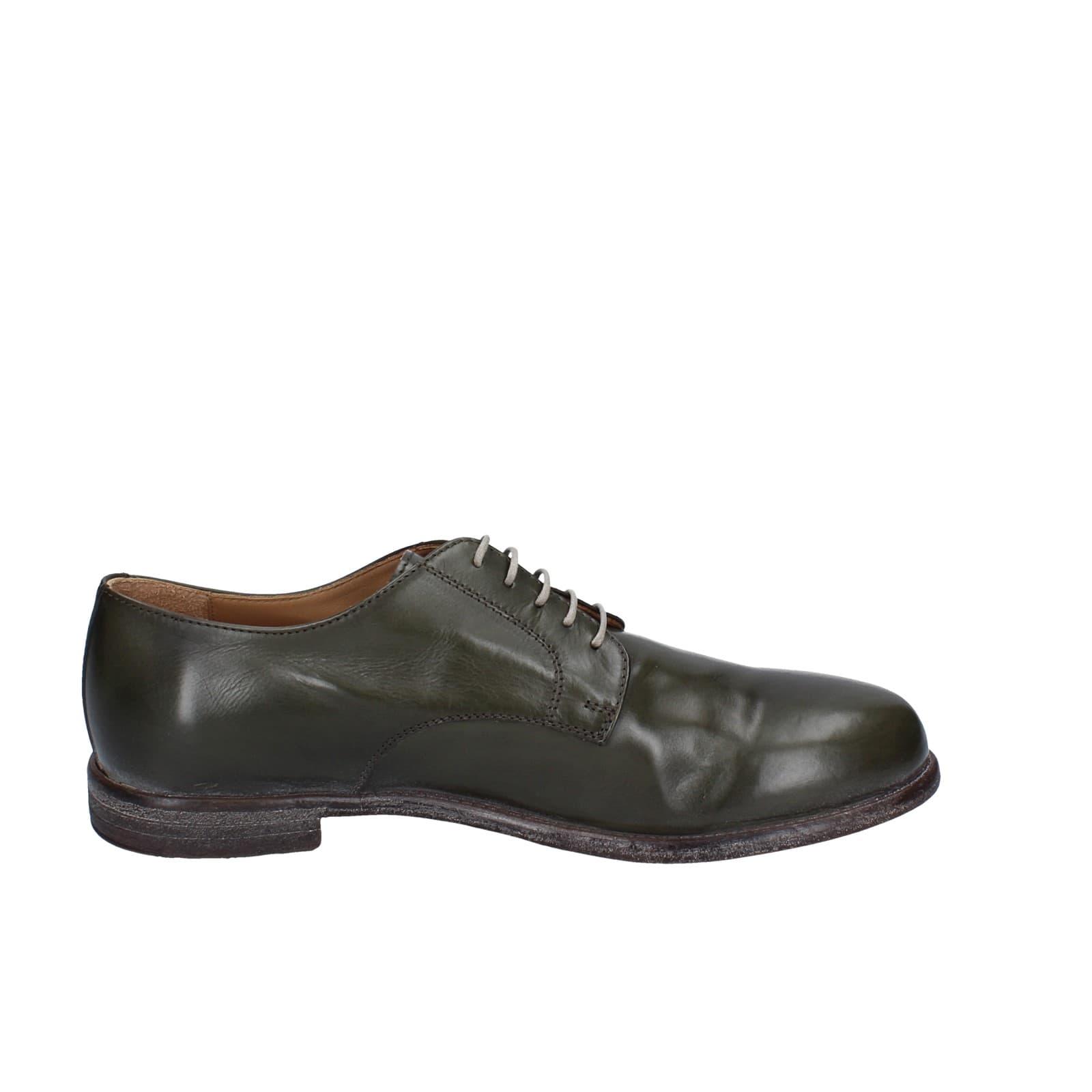 scarpe uomo MOMA classiche verde pelle 2AS433-MU EY448 Offerta