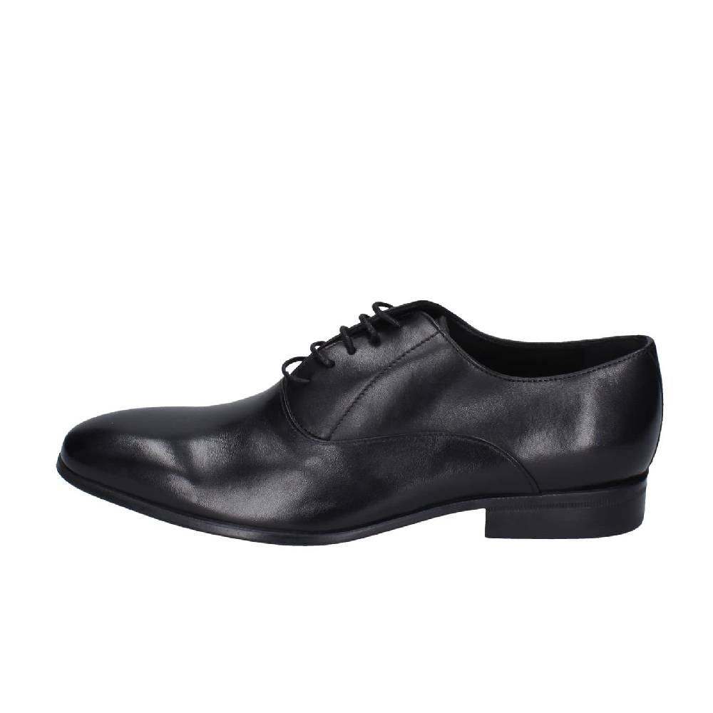 scarpe uomo STEFANO BRANCHINI classiche nero pelle EZ841 Economico
