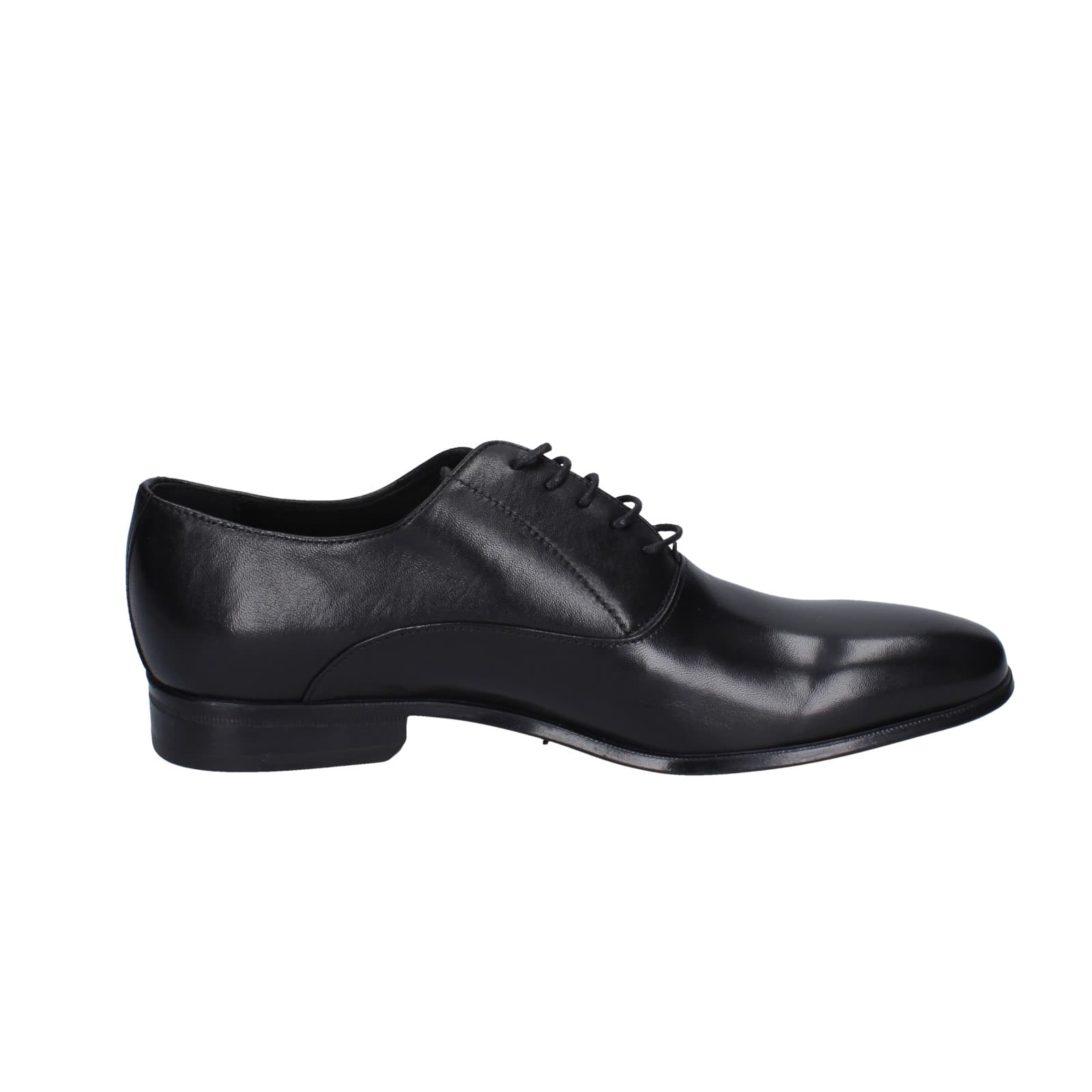 scarpe uomo STEFANO BRANCHINI classiche nero pelle EZ841 Economico