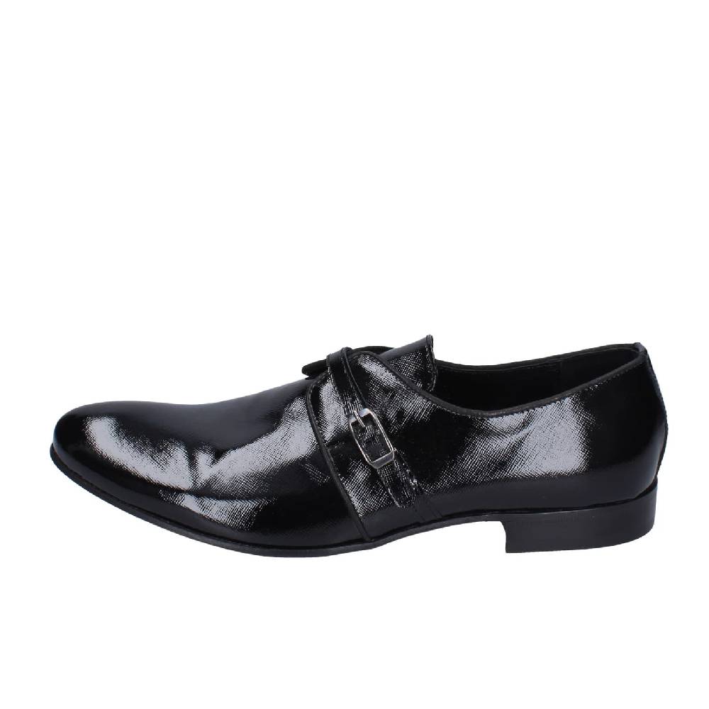 scarpe uomo EVEET classiche nero vernice 14023 EZ121 Outlet