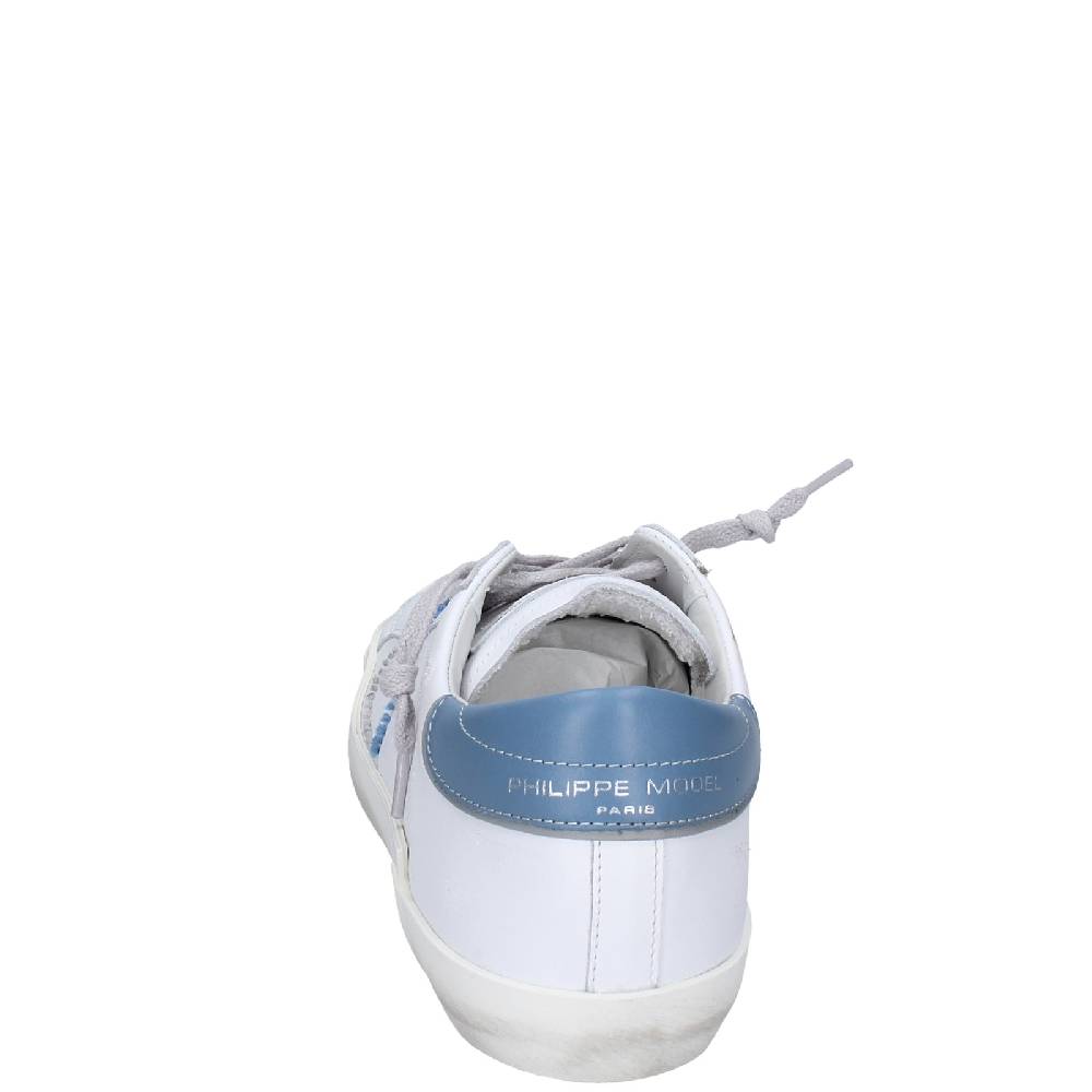 scarpe uomo PHILIPPE MODEL sneakers bianco pelle VINTAGE EX356 Italy