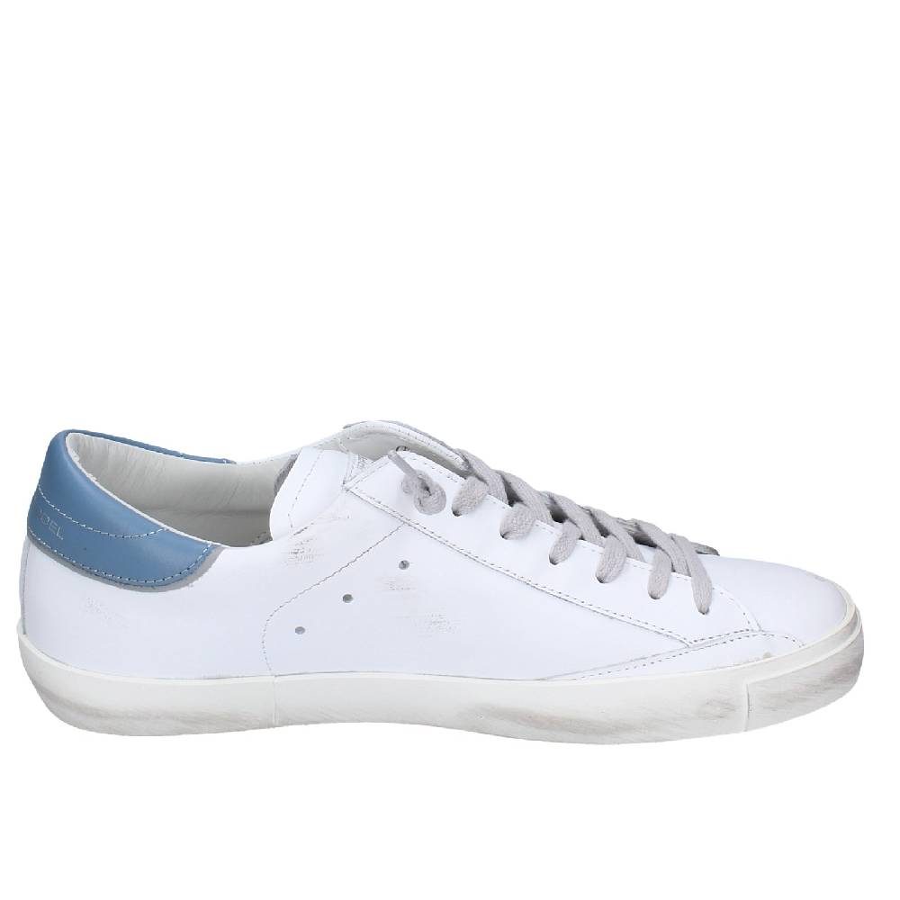 scarpe uomo PHILIPPE MODEL sneakers bianco pelle VINTAGE EX356 Italy