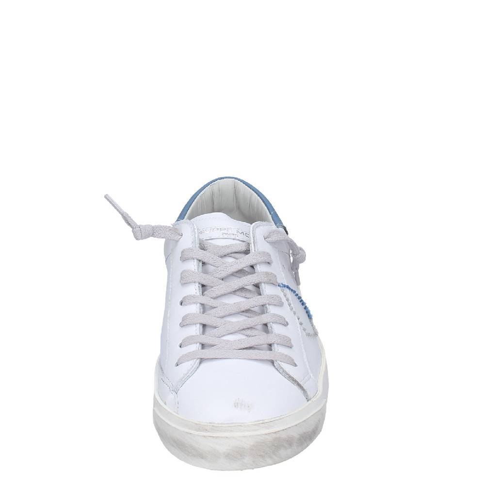 scarpe uomo PHILIPPE MODEL sneakers bianco pelle VINTAGE EX356 Italy