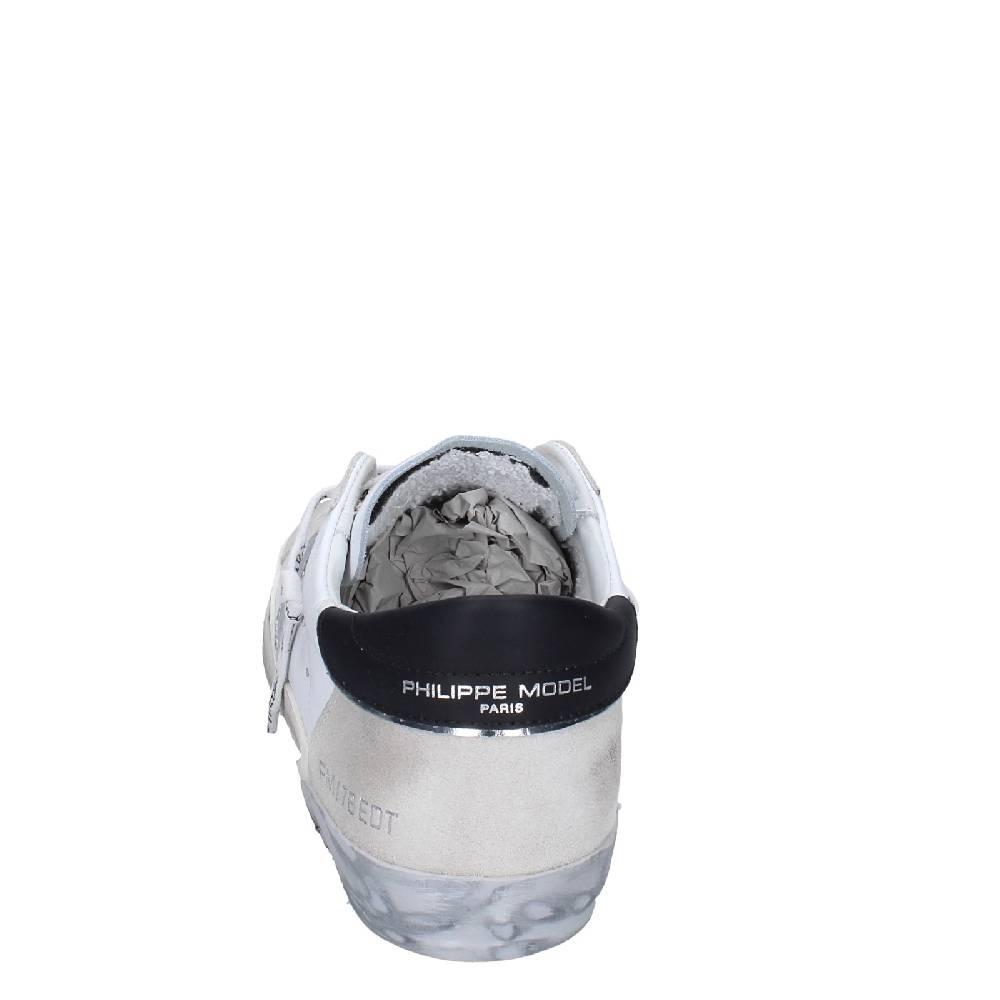 scarpe uomo PHILIPPE MODEL sneakers bianco pelle camoscio EX564 2025