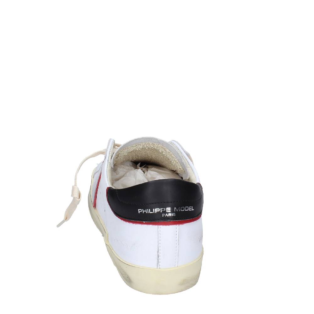 scarpe uomo PHILIPPE MODEL sneakers bianco pelle VINTAGE EX361 Qualità