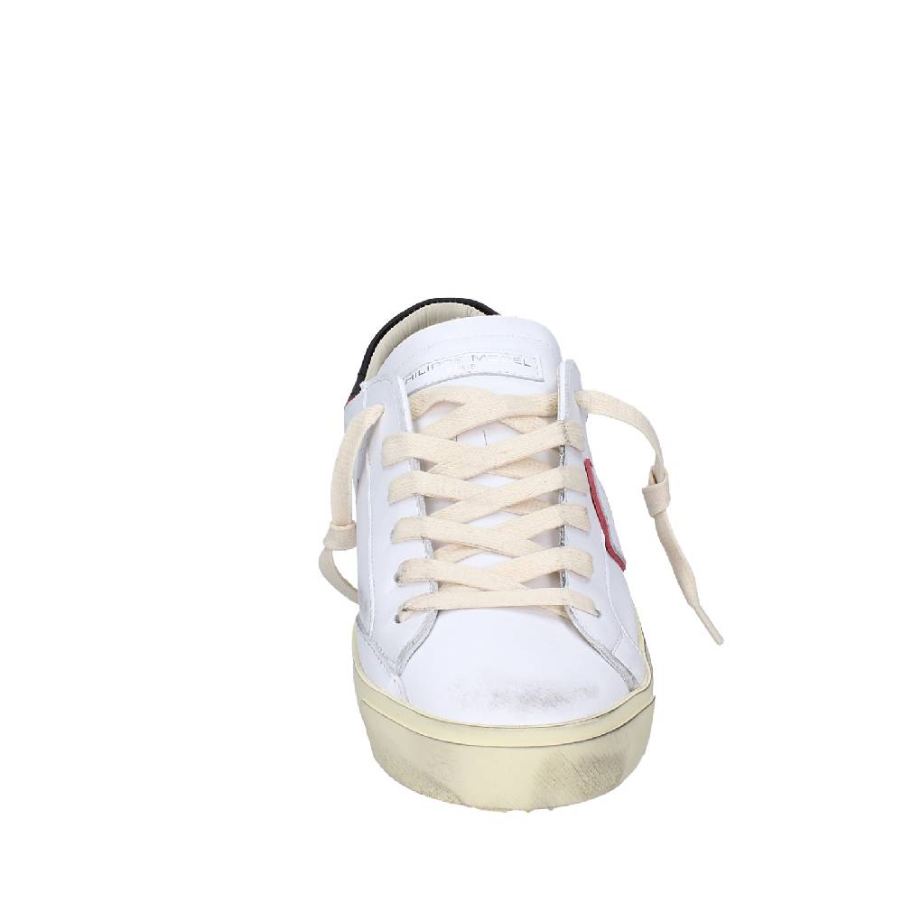 scarpe uomo PHILIPPE MODEL sneakers bianco pelle VINTAGE EX361 Qualità