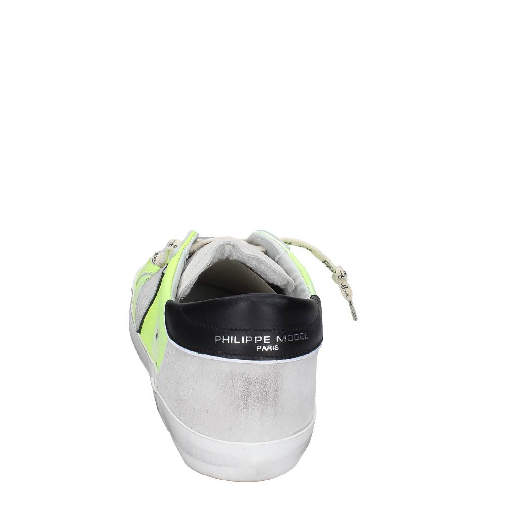 scarpe uomo PHILIPPE MODEL sneakers giallo pelle grigio camoscio VINTAGE EX359 Cyber Monday