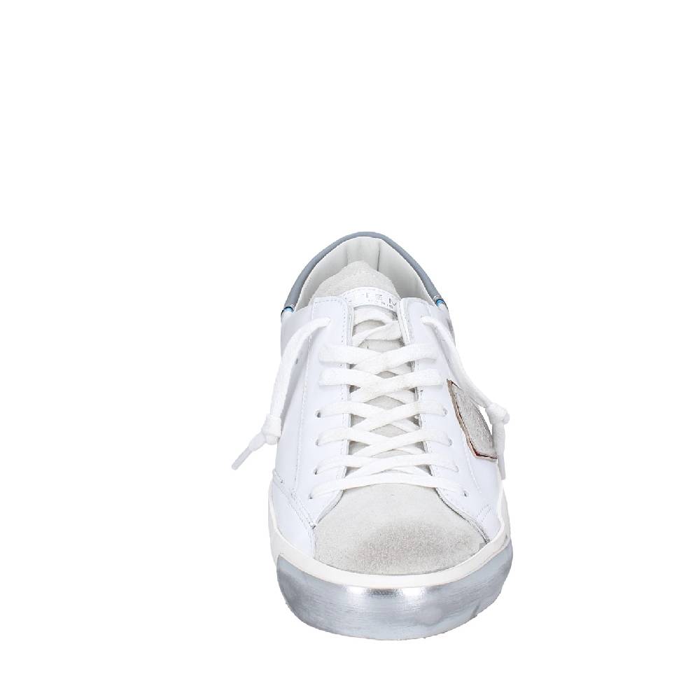 scarpe uomo PHILIPPE MODEL sneakers bianco pelle VINTAGE EX342 Qualità Garantita