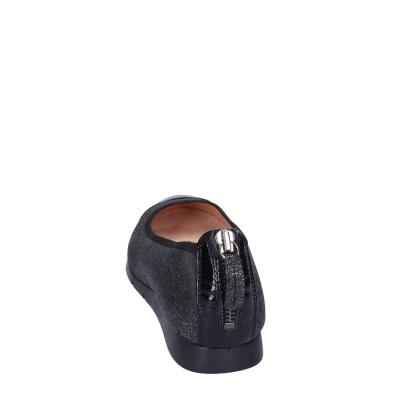 scarpe donna UNISA ballerine grigio pelle sintetica vernice BM36 Sconto