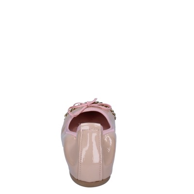 scarpe donna CROWN ballerine rosa vernice BZ941 Offerta