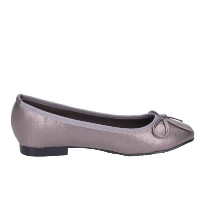 scarpe donna FRANCESCO MILANO ballerine grigio pelle sintetica BH55 Comprane uno, ottenene uno gratis