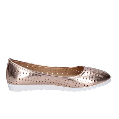 scarpe donna LANCETTI ballerine bronzo pelle sintetica BP565 Online