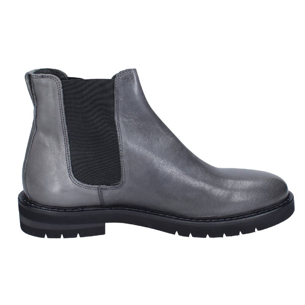 scarpe uomo MOMA stivaletti grigio pelle 60305C EY509 Vendita Calda