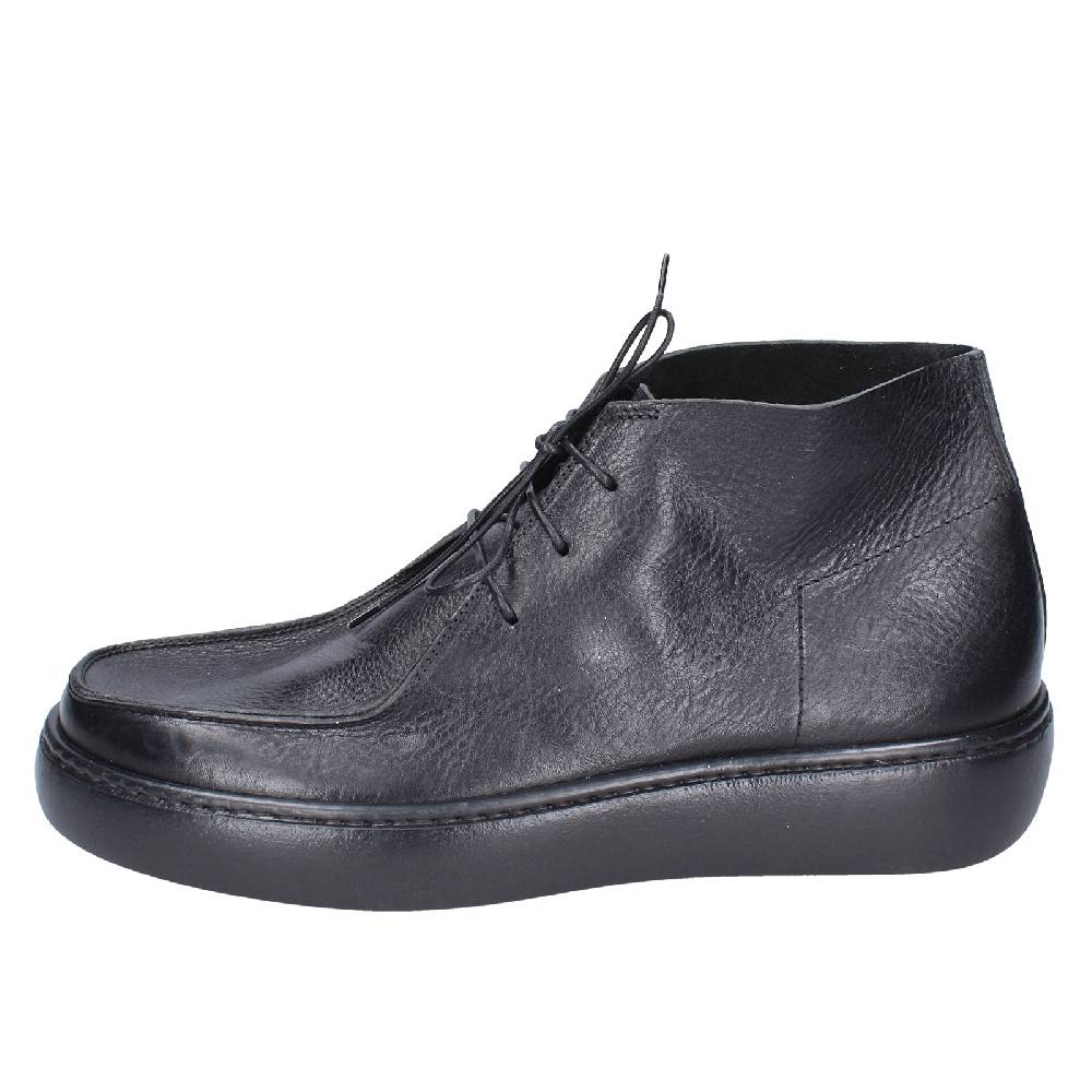 scarpe uomo MOMA stivaletti nero pelle EX382 Saldi Di Fabbrica