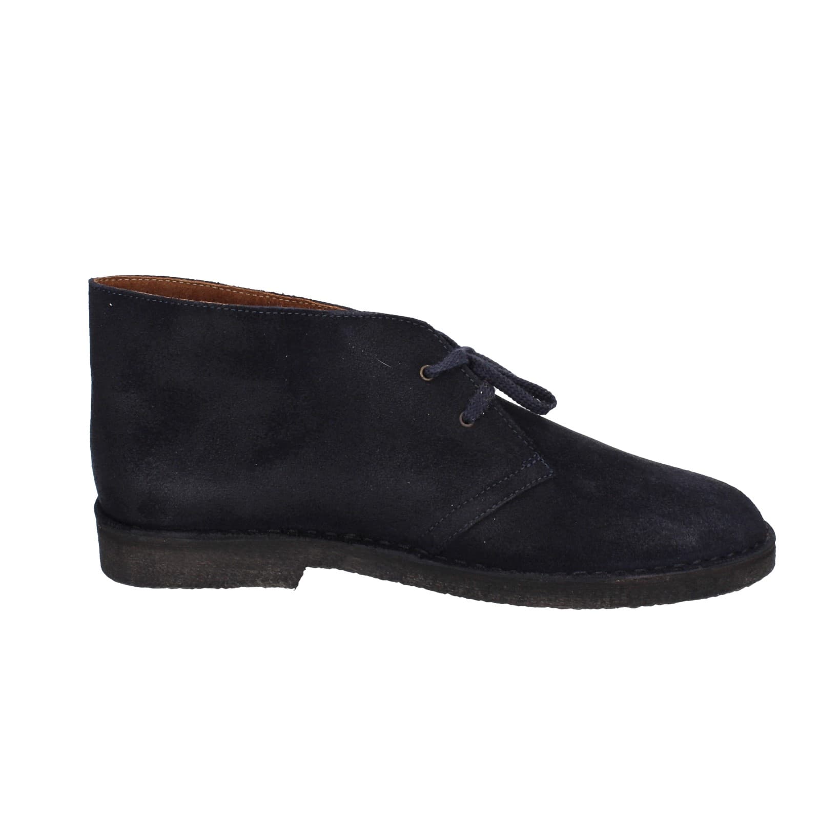 scarpe uomo IRWIN DANKS stivaletti blu camoscio EY123 In Saldo