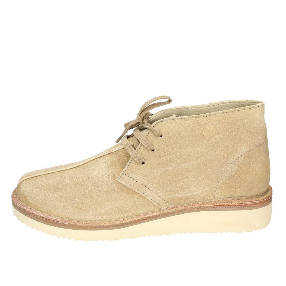scarpe uomo ASTORFLEX stivaletti beige camoscio EY809 Italy