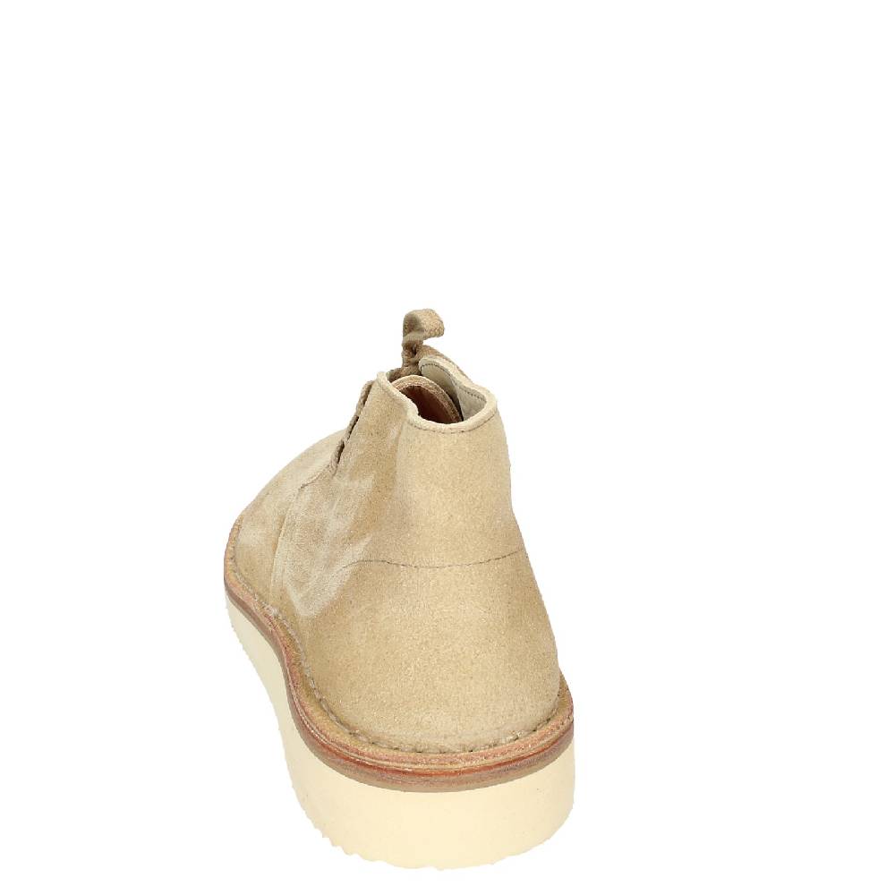 scarpe uomo ASTORFLEX stivaletti beige camoscio EY809 Italy