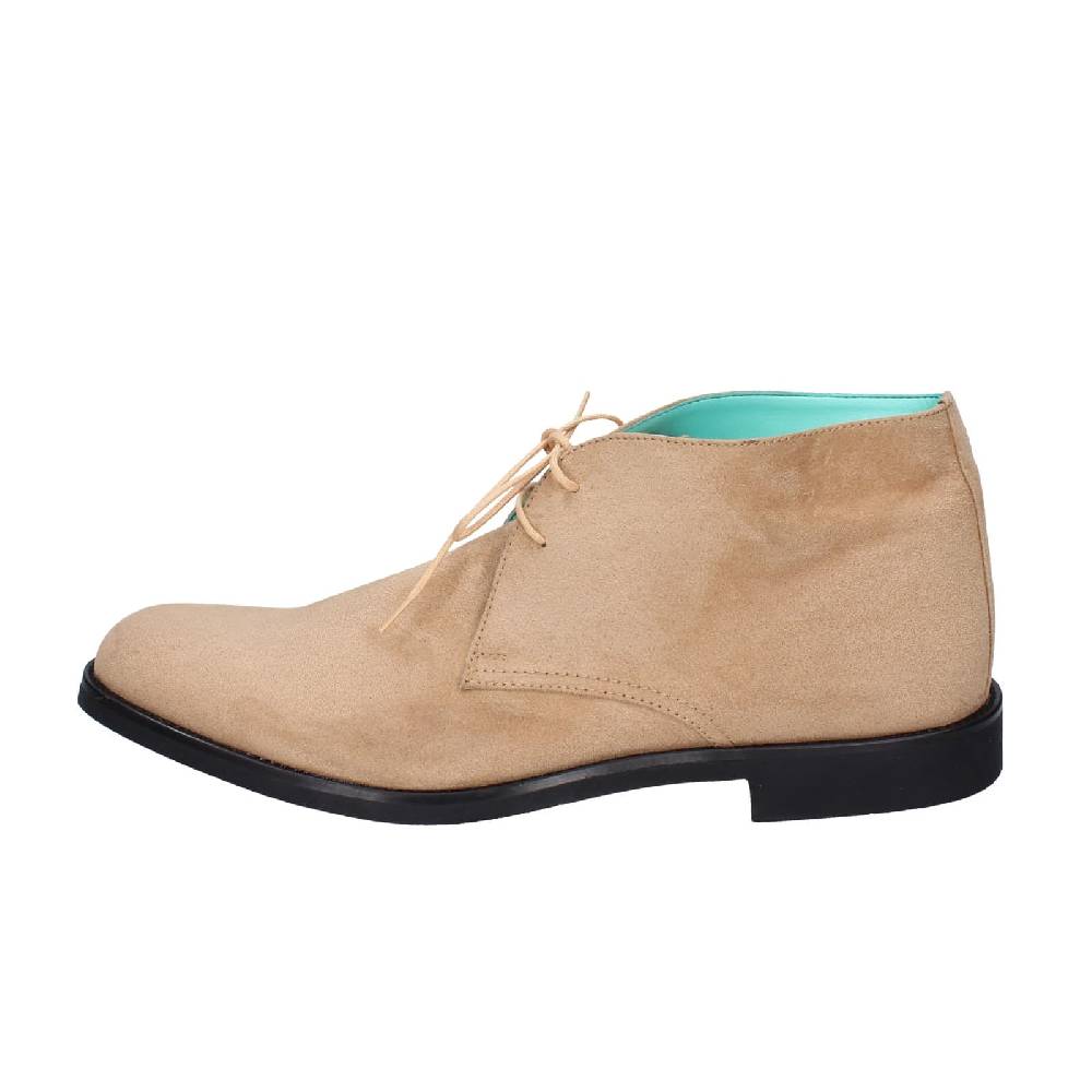 scarpe uomo NAK stivaletti marrone camoscio EY196 Qualità Garantita