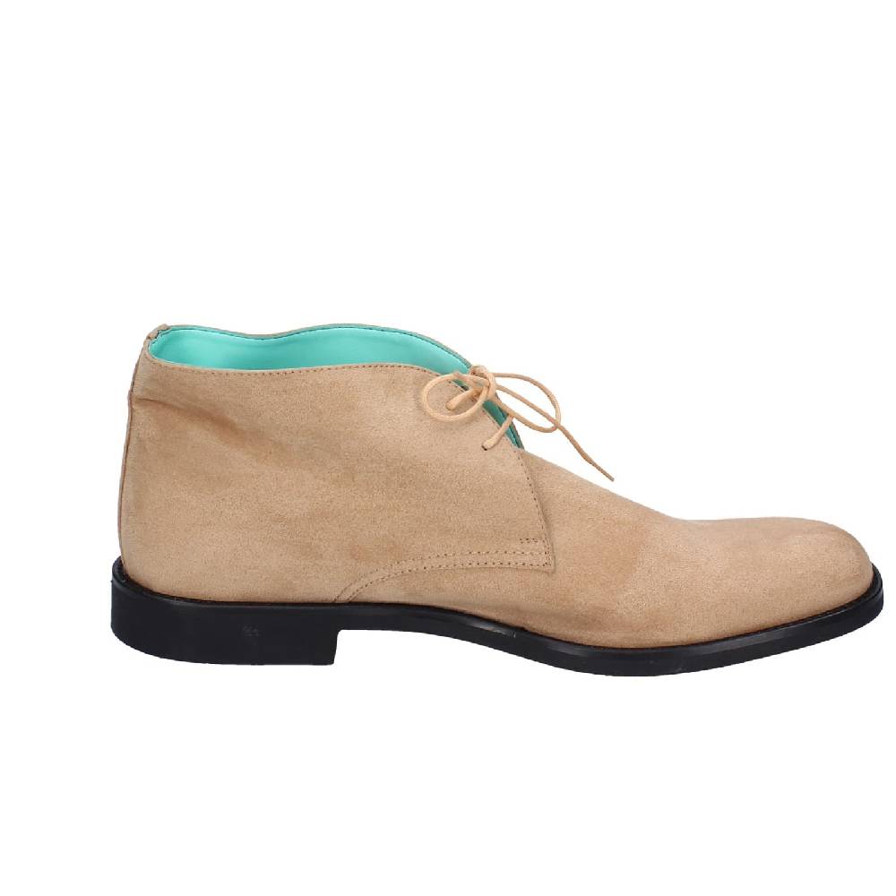scarpe uomo NAK stivaletti marrone camoscio EY196 Qualità Garantita