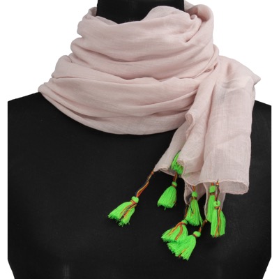 pareo donna NALI' rosa cotone AF451 Sottocosto