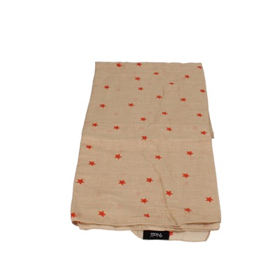 pareo donna NALI' beige cotone arancione AF422 Presa