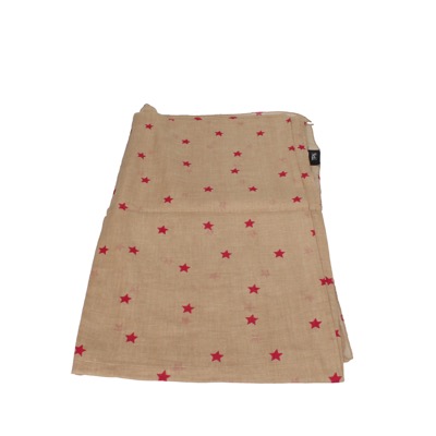 pareo donna NALI' beige cotone rosa AF424 Offerta