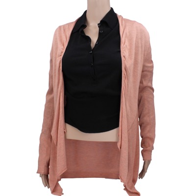 cardigan donna TAVIANI 42 rosa viscosa AN699 Online