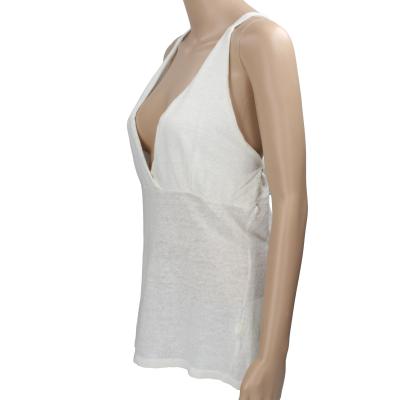 top donna STUDIO-J bianco panna lino AK317 Outlet