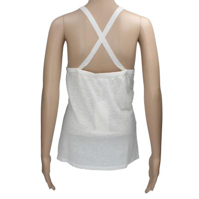 top donna STUDIO-J bianco panna lino AK317 Outlet