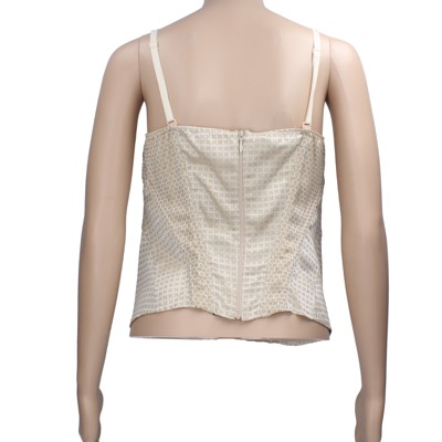 top donna AMULETI 44 beige lino AP14 Offerte