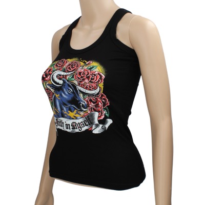 canotta donna FAITH CONNEXION tg. S nero viscosa AR290 Saldi Di Fabbrica