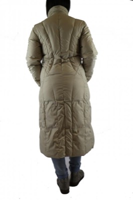 giubbotto donna CIPRES 44 beige poliestere AK227 In Saldo