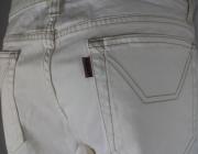 pantaloni donna JECKERSON bianco cotone AM356 Promozione Limitata