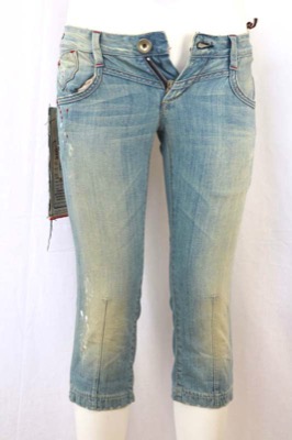 pantaloni donna STAFF JEANS & CO. 27 celeste cotone AR822 Convenienza