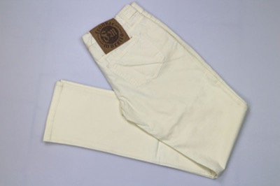 pantaloni donna FRANKIE MORELLO 29 beige cotone AN150 Novità