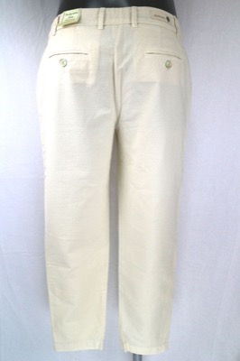 pantaloni donna JECKERSON 30 bianco crema cotone AS276 Presa
