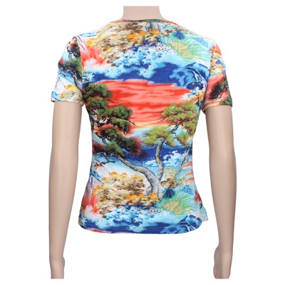 maglia donna AMERICAN ANGEL tg. S multicolor cotone AR285 Offerte