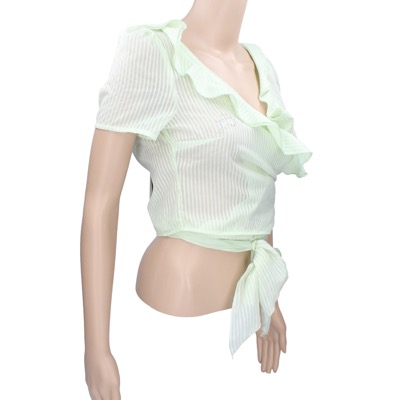 maglia donna ROCCOBAROCCO 42 verde poliestere cotone AP37 Hotsell
