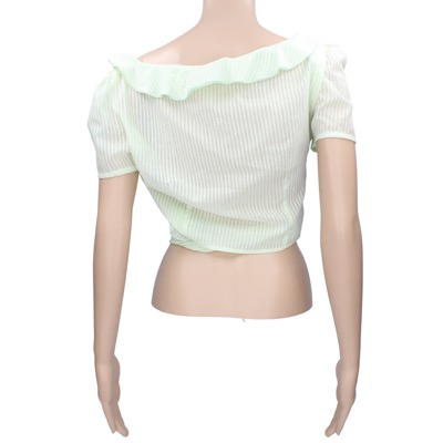 maglia donna ROCCOBAROCCO 42 verde poliestere cotone AP37 Hotsell