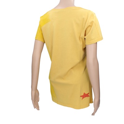 maglia donna ISHIKAWA tg. M giallo cotone AR113 Vendita Calda