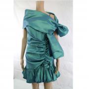 vestito donna CASTADIVA verde poliestere AM435 I Più Venduti