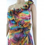 vestito donna ANTONIO NOTARO multicolore poliestere AM434 Vendite Flash