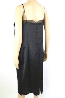 vestito donna ALTHEA 43 nero poliestere AM334 Smaltimento dello stoccaggio