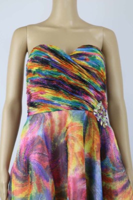 vestito donna ANTONIO NOTARO 50 multicolore poliestere AM437 2025