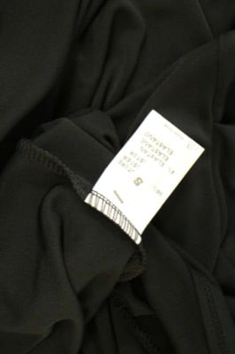 vestito donna BIANCOGHIACCIO S nero poliestere AM210 Italy