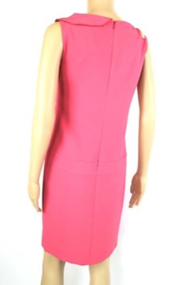 vestito donna BIANCOGHIACCIO 40 rosa poliestere AM281 Qualità