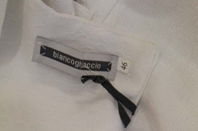vestito donna BIANCOGHIACCIO 46 bianco poliestere AM280 Vendita