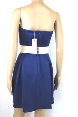 vestito donna KOCCA XS blu poliestere AM209 Promozione