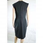 vestito donna BIANCOGHIACCIO 48 nero cotone AM362 Negozi Online
